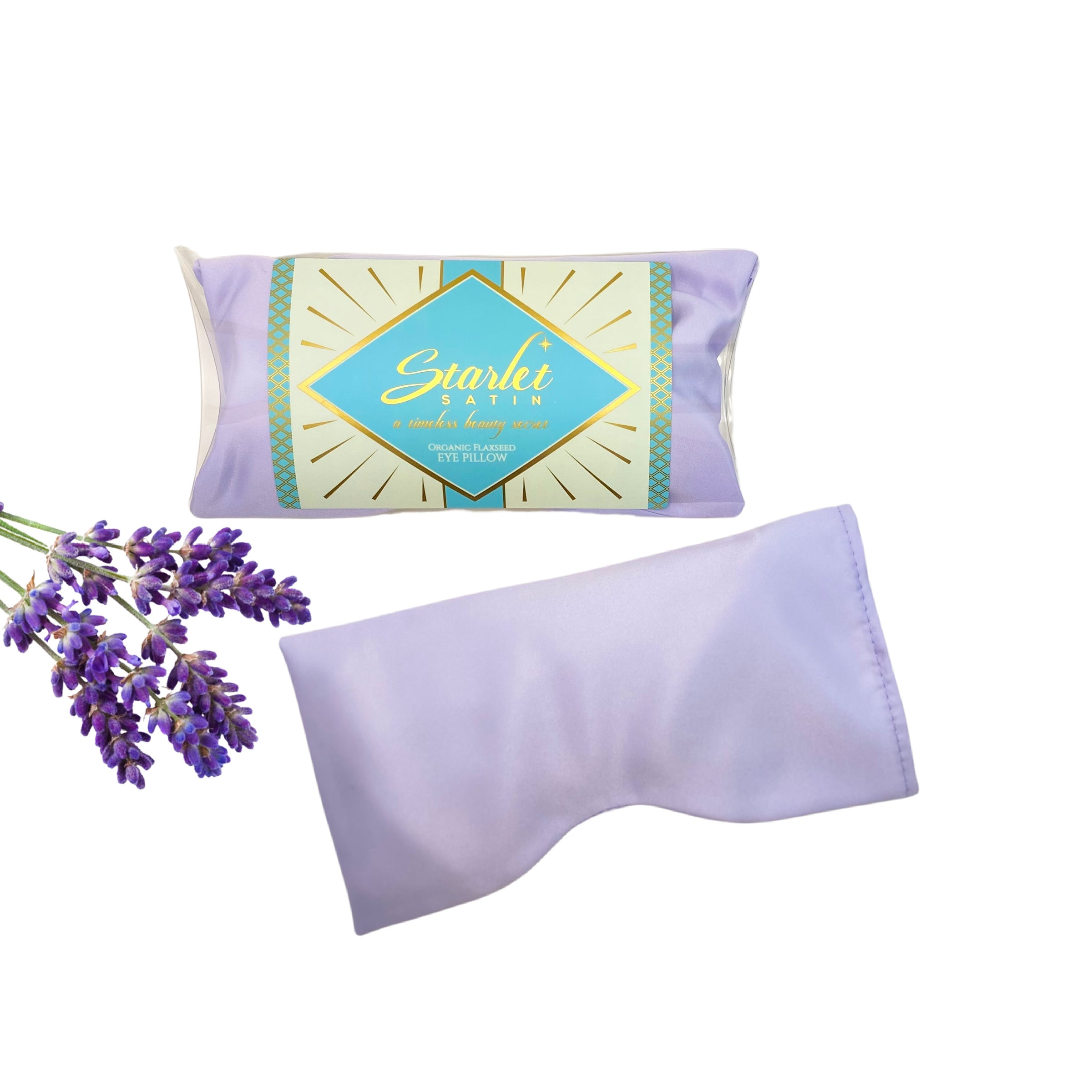 lavender flax seed neck pillow Aromatherapy Eye Pillows with Lavender & Flaxseed Aromatherapy Lavender / Moonglow