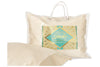 Satin Travel Pillow ivory, Pour me some bubbly travel pillow, satin pillow, satin child pillow